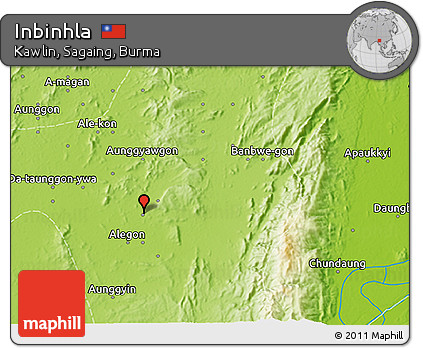 Physical 3D Map of Inbinhla