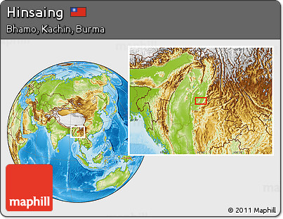 Physical Location Map of Hinsaing