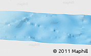 Shaded Relief Panoramic Map of the area around 23° 53' 5" N, 96° 49' 29" W
