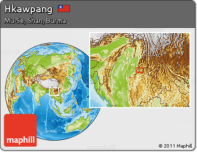 Physical Location Map of Hkawpang