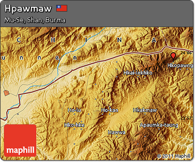 Physical Map of Hpawmaw