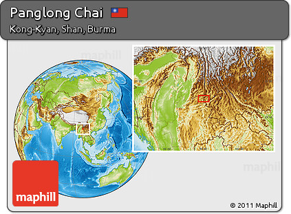 Physical Location Map of Panglong Chai