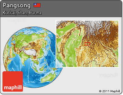 Physical Location Map of Pangsong