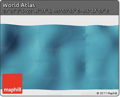 Satellite 3D Map of the Area around 23° 3' 19" S, 106° 19' 29" E