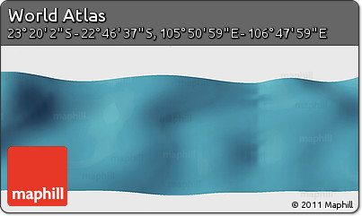 Satellite Panoramic Map of the Area around 23° 3' 19" S, 106° 19' 29" E