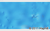 Shaded Relief 3D Map of the area around 23° 3' 19" S, 109° 34' 29" W