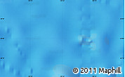 Shaded Relief Map of the area around 23° 3' 19" S, 109° 34' 29" W