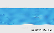 Shaded Relief Panoramic Map of the area around 23° 3' 19" S, 109° 34' 29" W