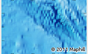 Physical Map of the area around 23° 3' 19" S, 112° 7' 30" W