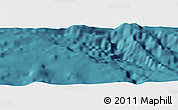Satellite Panoramic Map of the area around 23° 3' 19" S, 112° 7' 30" W