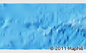 Shaded Relief 3D Map of the area around 23° 3' 19" S, 114° 40' 30" W