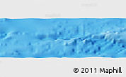 Physical Panoramic Map of the area around 23° 3' 19" S, 114° 40' 30" W