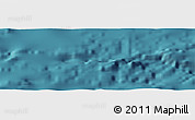 Satellite Panoramic Map of the area around 23° 3' 19" S, 114° 40' 30" W