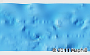 Shaded Relief 3D Map of the area around 23° 3' 19" S, 115° 31' 30" W