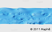 Physical Panoramic Map of the area around 23° 3' 19" S, 115° 31' 30" W