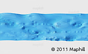 Political Panoramic Map of the area around 23° 3' 19" S, 115° 31' 30" W