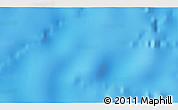 Physical 3D Map of the area around 23° 3' 19" S, 117° 13' 29" W