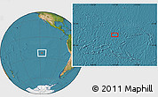 Satellite Location Map of the area around 23° 3' 19" S, 117° 13' 29" W