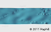 Satellite Panoramic Map of the area around 23° 3' 19" S, 117° 13' 29" W