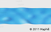 Shaded Relief Panoramic Map of the area around 23° 3' 19" S, 129° 7' 30" W