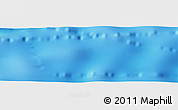 Physical Panoramic Map of the area around 23° 3' 19" S, 12° 40' 30" W