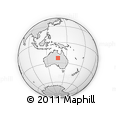 Outline Map of the Area around 23° 3' 19" S, 136° 55' 30" E, rectangular outline