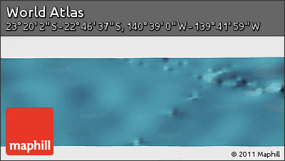 Satellite Panoramic Map of the Area around 23° 3' 19" S, 140° 10' 30" W