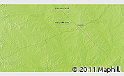 Physical 3D Map of the area around 23° 3' 19" S, 143° 43' 29" E