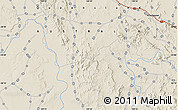 Shaded Relief Map of the area around 23° 3' 19" S, 149° 40' 30" E