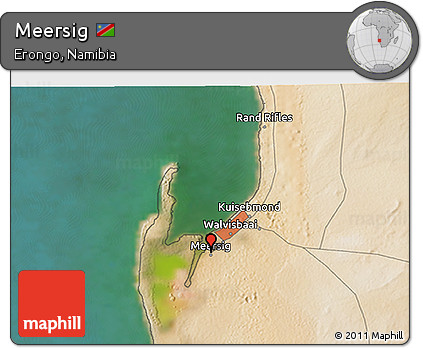 Satellite 3D Map of Meersig