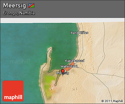 Satellite 3D Map of Meersig