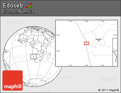 Blank Location Map of Edoseb