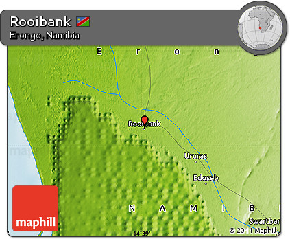 Physical Map of Rooibank