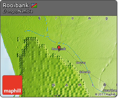 Physical Map of Rooibank
