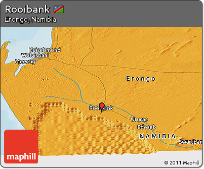 Political Panoramic Map of Rooibank