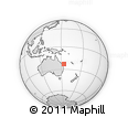 Outline Map of the Area around 23° 3' 19" S, 153° 55' 30" E, rectangular outline