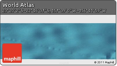 Satellite Panoramic Map of the Area around 23° 3' 19" S, 157° 10' 30" W