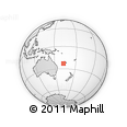 Outline Map of the Area around 23° 3' 19" S, 162° 25' 30" E, rectangular outline