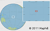 Savanna Style Location Map of the area around 23° 3' 19" S, 163° 7' 30" W