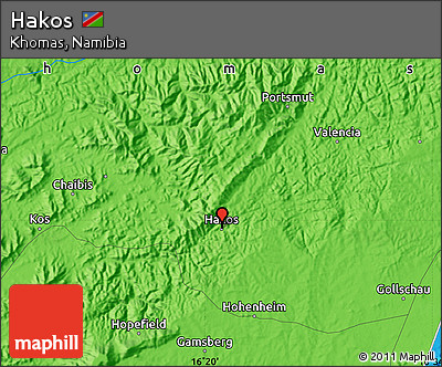 Political Map of Hakos