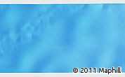 Shaded Relief 3D Map of the area around 23° 3' 19" S, 179° 16' 30" E