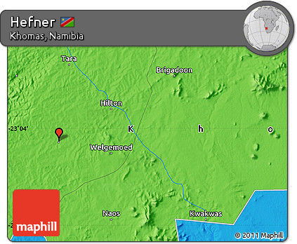 Political Map of Hefner