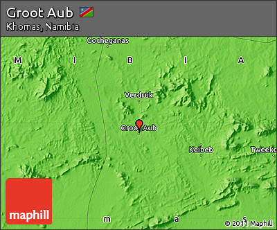Political Map of Groot Aub