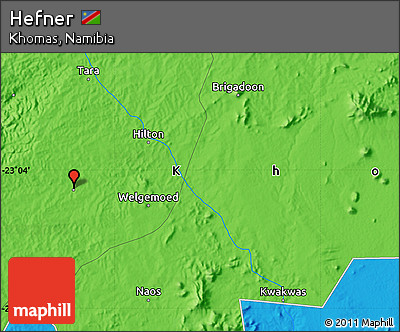 Political Map of Hefner
