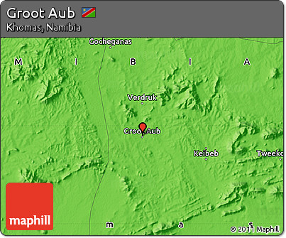 Political Map of Groot Aub