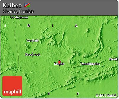 Political Map of Keibeb