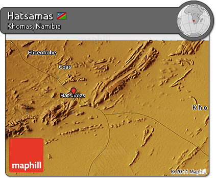 Physical 3D Map of Hatsamas