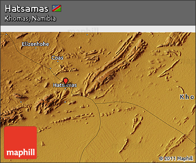 Physical 3D Map of Hatsamas