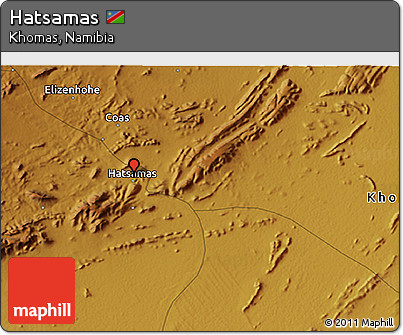 Physical 3D Map of Hatsamas