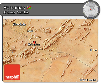 Satellite 3D Map of Hatsamas